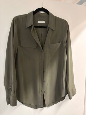 Equipment 100% silk blouse